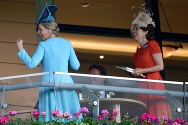 La comtesse Sophie de Wessex avec la princesse Mary de Danemark au Royal Ascot, le 15 juin 2016