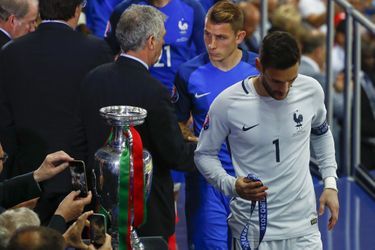 La détresse des Français à l&#039;issue de la finale de l&#039;Euro 2016.