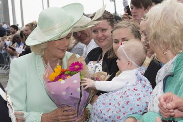 La duchesse de Cornouailles Camilla à Cardiff, le 7 juin 2016