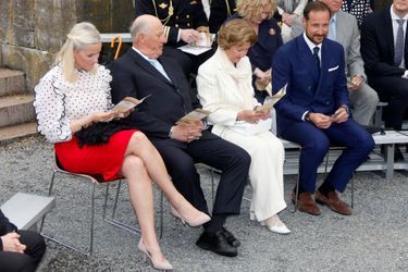 La famille royale de Norvège à Oslo, le 7 juin 2016