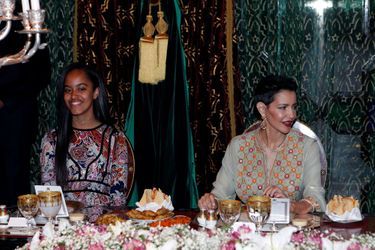 La princesse Lalla Meryem et Malia Obama à Marrakech, le 28 juin 2016
