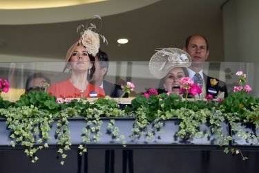 La princesse Mary de Danemark et la duchesse Catherine de Cambridge au Royal Ascot, le 15 juin 2016