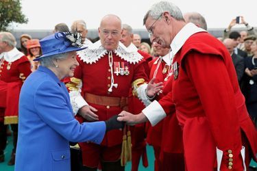 La reine Elizabeth II à Londres, le 1er juin 2016