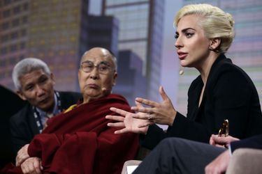 Lady Gaga et le Dalai Lama