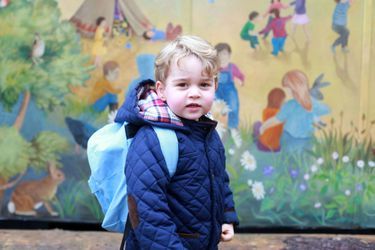 Le prince George pour sa rentrée à l&#039;école en janvier 2016
