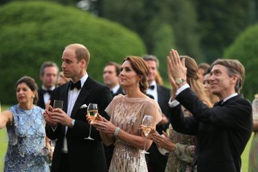 Le prince William et la duchesse Catherine de Cambridge à Houghton Hall à King&#039;s Lynn, le 22 juin 2016