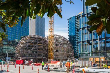 Les sphères réservées aux employés d&#039;Amazon devraient ouvrir en 2018 