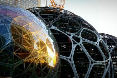 Les sphères réservées aux employés d&#039;Amazon devraient ouvrir en 2018 