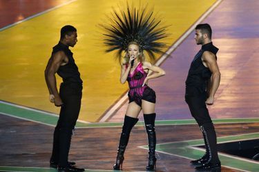 Kylie Minogue enflamme Glasgow - Jeux du Commonwealth 
