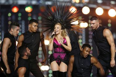 Kylie Minogue enflamme Glasgow - Jeux du Commonwealth 