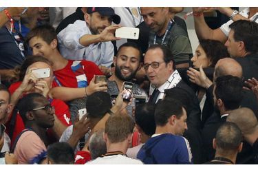 Euro 2016 : la joie de François Hollande