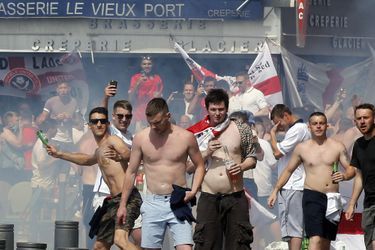 Euro-2016: nouveaux incidents au Vieux-Port de Marseille, ce samedi.