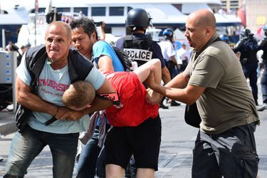 Euro-2016: nouveaux incidents au Vieux-Port de Marseille, ce samedi.