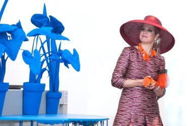 La reine Maxima à Rotterdam, le 19 juin 2015