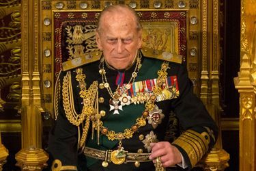 Le prince Philip au Parlement à Londres, le 18 mai 2016
