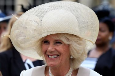 La duchesse de Cornouailles Camilla à Buckingham Palace à Londres, le 19 mai 2016