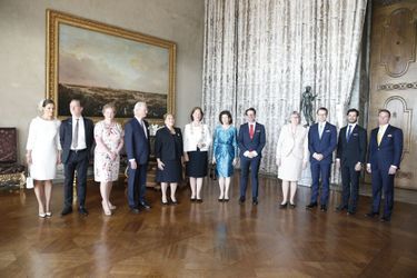 La famille royale de Suède à Stockholm, le 11 mai 2016
