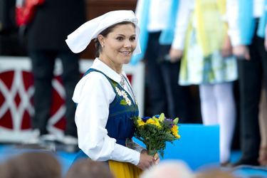 La princesse Victoria de Suède à Stockholm, le 6 juin 2016