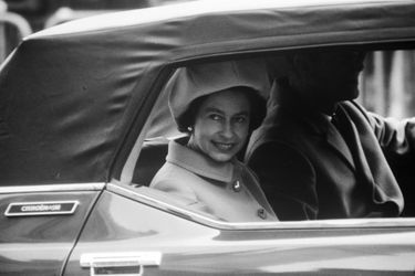 La reine Elizabeth II  en France, le 16 mai 1972