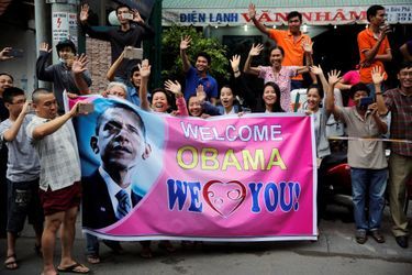 Le président américain était attendu en grandes pompes à Ho-Chi-Minh-Ville