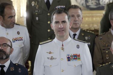 Le roi Felipe VI d&#039;Espagne à Madrid, le 9  juin 2016