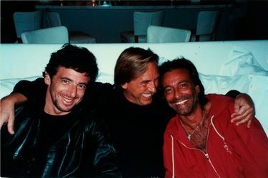 "Patric, Félix Gray et moi à Los Angeles"