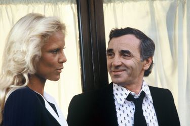 Sylvie Vartan et Charles Aznavour, en 1980