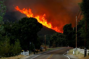 En Californie la canicule attise les flammes 
