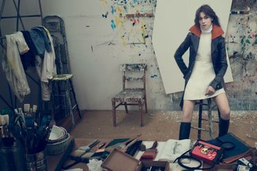 Charlotte Gainsbourg, muse de la "1e série" - Louis Vuitton selon Nicolas Ghesquière