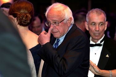 Bernie Sanders au dîner des Correspondants à la Maison Blanche, le 30 avril 2016 à Washington.