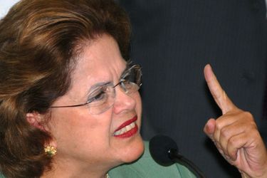 En juin 2008, Dilma Rousseff est la chef de cabinet du président Lula.