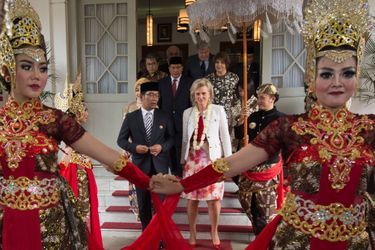 La princesse Astrid de Belgique à Badung, le 17 mars 2016