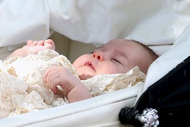 La princesse Charlotte le jour de son baptême, le 5 juillet 2015