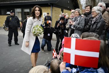 La princesse Mary de Danemark à Kokkedal, le 14 avril 2016