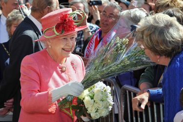 La reine Elizabeth II, le 12 juillet 2012