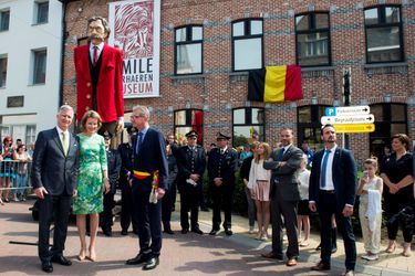 La reine Mathilde et le roi Philippe de Belgique à Sint-Amands, le 6 juin 2016