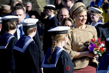 La reine Maxima des Pays-Bas à Flardingue, le 14 mars 2016