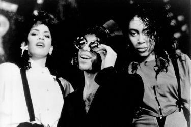 Le chanteur Prince en 1987.