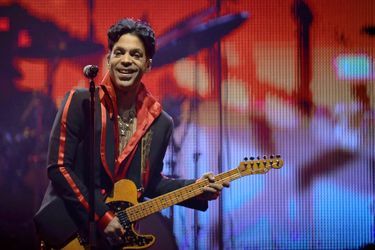 Le chanteur Prince en concert à Anvers, en novembre 2010.