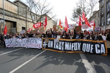 Manifestation à Bordeaux 