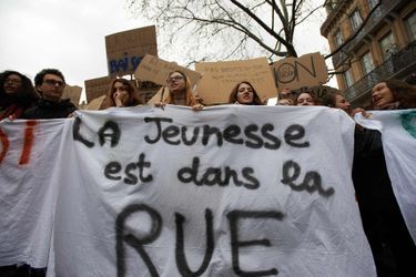 Manifestation à Toulouse contre la loi Travail