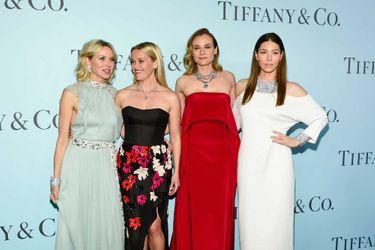 Les drôles de dames de Tiffany - Reese Witherspoon, Diane Kruger, Naomi Watts et Jessica Biel ont rayonné de mille feux vendredi soir au gala annuel Tiffany & Co à New York.