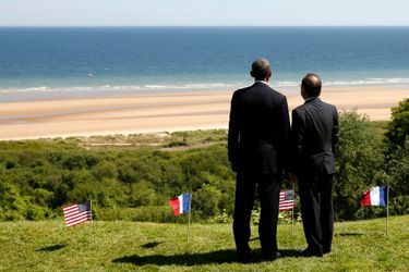 Obama: "Pensez à ces hommes" - Commémoration du D-Day en images