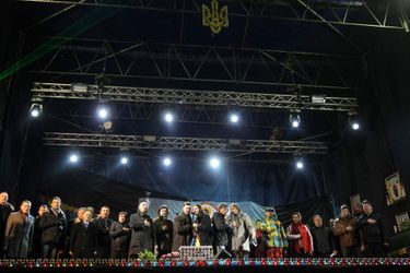 A Kiev, le nouveau gouvernement provisoire