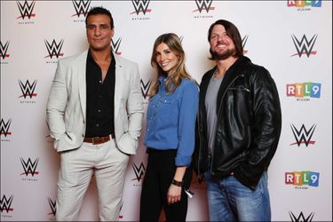 Alberto Del Rio, Alexandra Rosenfeld et AJ Styles
