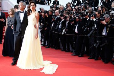 George Clooney et son épouse Amal, à Cannes