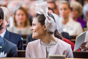La princesse Victoria de Suède à Stockholm, le 22 avril 2016