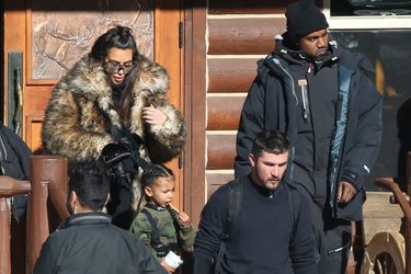 Le clan Kardashian en vacances au ski dans le Colorado, le 6 avril 2016