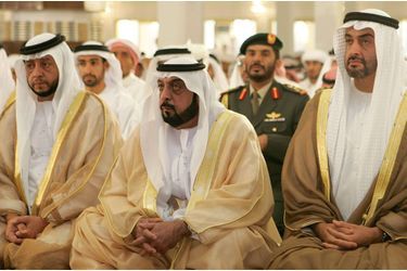 Le président des Emirats arabes unis Khalifa bin Zayed al-Nahayan