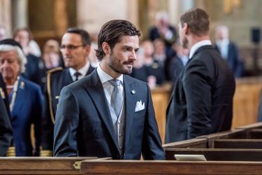 Le prince Carl Philip de Suède à Stockholm, le 22 avril 2016